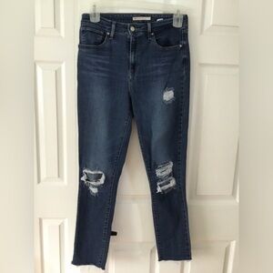 Levi’s high rise skinny jeans